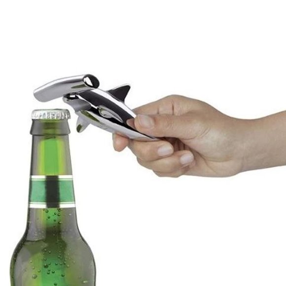 Umbra Hammered Head Bottle Opener, Chrome NEW - Picture 3 of 4